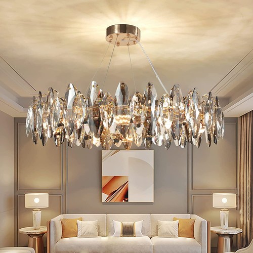 Flammig modern led kristall - 8-flammig,modern,