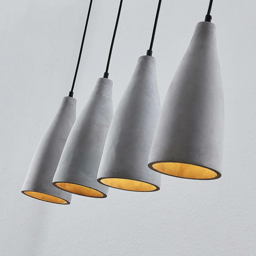 Lindby beton pendelleuchte - lindby, beton-pendelleuchte