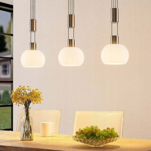 Dreiflammige led pendellampe - led,