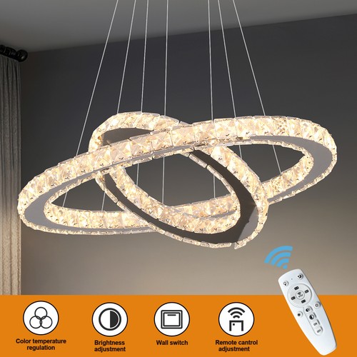 Led kristall hängeleuchte - kristall,