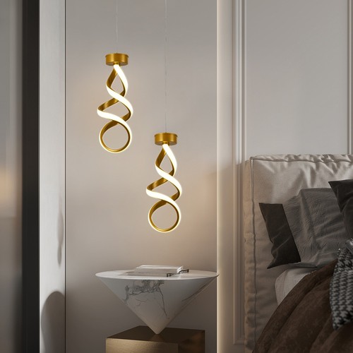 Led pendelleuchte spirale - spirale, 24w