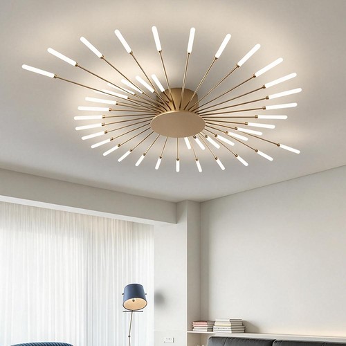 Gold modern led - gold,